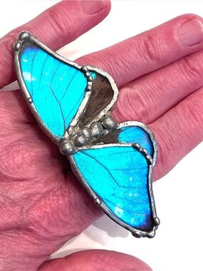 *INSANELY RARE* Hollywood Prop 🎬 Large Butterfly Ring 🦋